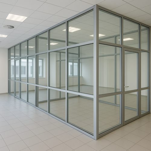 Compartimentări Interioare din Aluminiu și Sticlă